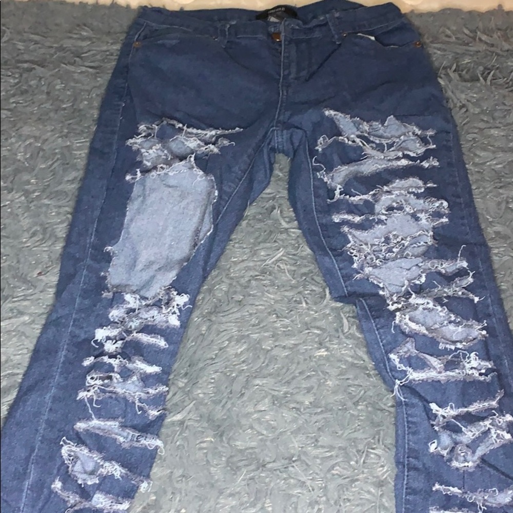 ripped jeans